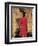 Back View of a Nuer Woman Carrying a Wicker Cradle or Crib on Her Head, Ilubador State, Ethiopia-Bruno Barbier-Framed Premium Photographic Print