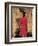 Back View of a Nuer Woman Carrying a Wicker Cradle or Crib on Her Head, Ilubador State, Ethiopia-Bruno Barbier-Framed Photographic Print