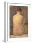 Back View of Nude, 1886-Georges Seurat-Framed Giclee Print