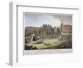 Back View of Salvadore House Academy, Tooting, Wandsworth, London, 1787-James Walker-Framed Giclee Print