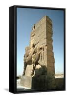 Back View of the Gate of All Nations, Persepolis, Iran-Vivienne Sharp-Framed Stretched Canvas