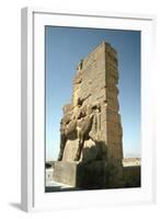 Back View of the Gate of All Nations, Persepolis, Iran-Vivienne Sharp-Framed Photographic Print