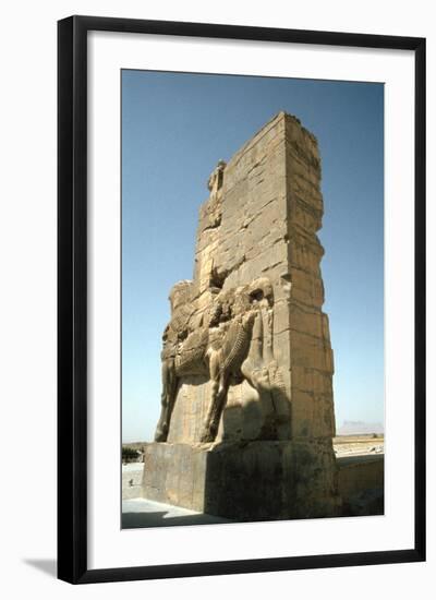 Back View of the Gate of All Nations, Persepolis, Iran-Vivienne Sharp-Framed Photographic Print