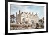 Back View of the Manor House on St Marylebone High Street, London, C1802-null-Framed Giclee Print