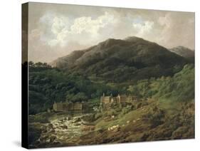 Backbarrow Cotton Mill-Charles Towne-Stretched Canvas