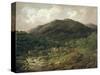 Backbarrow Cotton Mill-Charles Towne-Stretched Canvas