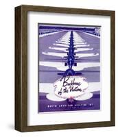 Backbone of the Nation NAA-null-Framed Art Print