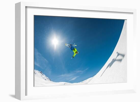 Backcountry Backflip-Eric Verbiest-Framed Photographic Print