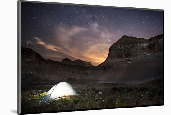 Backcountry Camp under the Stars-Lindsay Daniels-Mounted Photographic Print