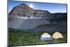 Backcountry Camping under the Stars and Mount Timpanogos, Utah-Lindsay Daniels-Mounted Photographic Print