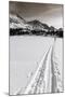 Backcountry Skier, John Muir Wilderness, Sierra Nevada Mountains, California, Usa-Russ Bishop-Mounted Photographic Print