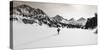 Backcountry Skier, John Muir Wilderness, Sierra Nevada Mountains, California, Usa-Russ Bishop-Stretched Canvas