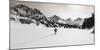 Backcountry Skier, John Muir Wilderness, Sierra Nevada Mountains, California, Usa-Russ Bishop-Mounted Photographic Print