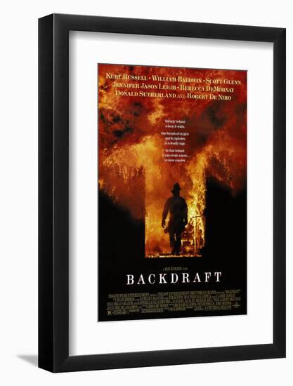 BACKDRAFT [1991], directed by RON HOWARD.-null-Framed Photographic Print