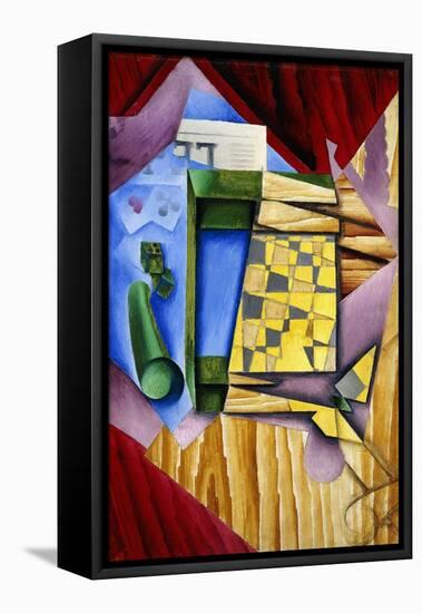 Backgammon, 1913-14-Juan Gris-Framed Stretched Canvas