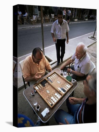 Backgammon, Kalamitsi, Peloponnese, Greece-Oliviero Olivieri-Stretched Canvas