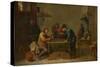 Backgammon Players, C. 1645-David Teniers the Younger-Stretched Canvas