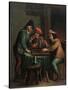 Backgammon Players-null-Stretched Canvas