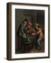 Backgammon Players-null-Framed Giclee Print