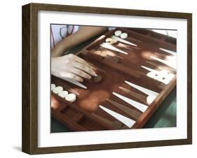 Backgammon-null-Framed Premium Photographic Print