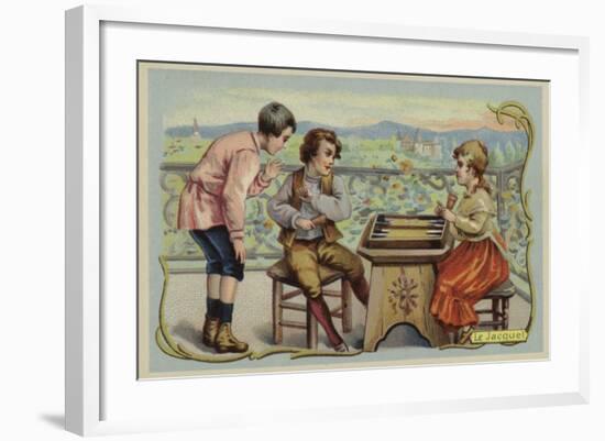 Backgammon-null-Framed Giclee Print