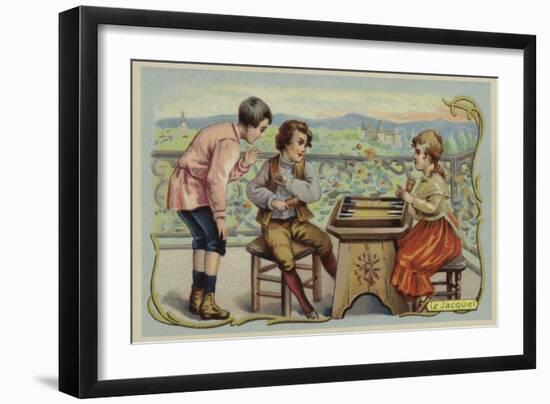 Backgammon-null-Framed Giclee Print