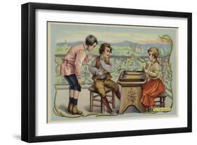 Backgammon-null-Framed Giclee Print