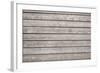 Background of Old Wooden Weathered Unpainted Deck Planks-elenathewise-Framed Photographic Print