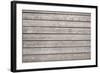 Background of Old Wooden Weathered Unpainted Deck Planks-elenathewise-Framed Photographic Print