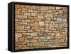 Background of Stone Wall Texture-viczast-Framed Stretched Canvas