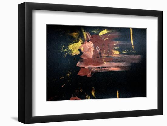 Background of Warm Colorful Abstract Painting-Kateryna Mostova-Framed Photographic Print