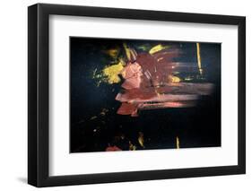 Background of Warm Colorful Abstract Painting-Kateryna Mostova-Framed Photographic Print