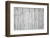 Background Texture of Old White Painted Wooden Lining Boards Wall-Eugene Sergeev-Framed Photographic Print