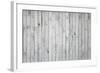 Background Texture of Old White Painted Wooden Lining Boards Wall-Eugene Sergeev-Framed Photographic Print