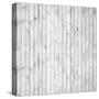 Background Texture of Old White Painted Wooden Lining Boards Wall-Eugene Sergeev-Stretched Canvas