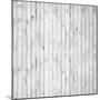 Background Texture of Old White Painted Wooden Lining Boards Wall-Eugene Sergeev-Mounted Art Print