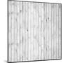 Background Texture of Old White Painted Wooden Lining Boards Wall-Eugene Sergeev-Mounted Art Print
