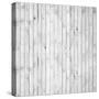 Background Texture of Old White Painted Wooden Lining Boards Wall-Eugene Sergeev-Stretched Canvas