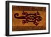 Background With American Indian National Patterns-frenta-Framed Premium Giclee Print