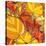 Background with Autumn Leaves-lolya1988-Stretched Canvas