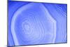 Background with Blue Agate Structure-Dr Alex-Mounted Photographic Print