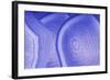 Background with Blue Agate Structure-Dr Alex-Framed Photographic Print