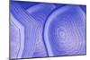 Background with Blue Agate Structure-Dr Alex-Mounted Photographic Print