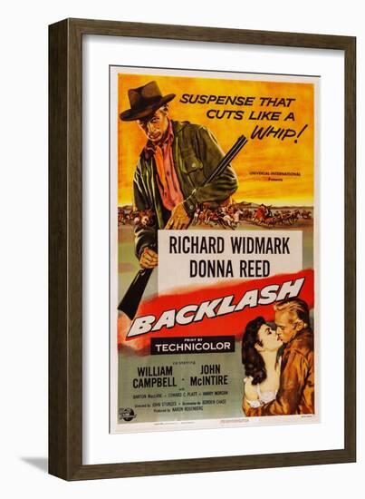 Backlash-null-Framed Art Print