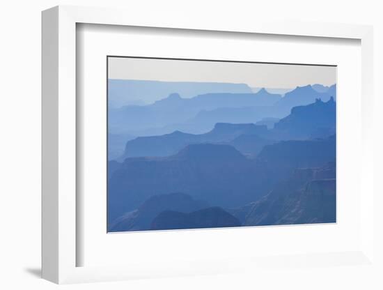 Backlight of the Cliffs of the Grand Canyonarizona, United States of America, North America-Michael Runkel-Framed Photographic Print