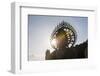 Backlight of the Golden Maitreya Statue, BeopjUSA Temple Complex, South Korea-Michael Runkel-Framed Photographic Print