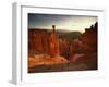 Backlit Hoodoos and Thor's Hammer, Bryce Canyon National Park, Utah, USA-Lee Frost-Framed Photographic Print