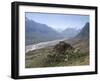 Backlit View of Kee Gompa Monastery Complex from Above, Spiti, Himachal Pradesh, India-Simanor Eitan-Framed Photographic Print