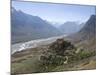 Backlit View of Kee Gompa Monastery Complex from Above, Spiti, Himachal Pradesh, India-Simanor Eitan-Mounted Photographic Print