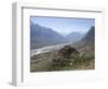 Backlit View of Kee Gompa Monastery Complex from Above, Spiti, Himachal Pradesh, India-Simanor Eitan-Framed Photographic Print